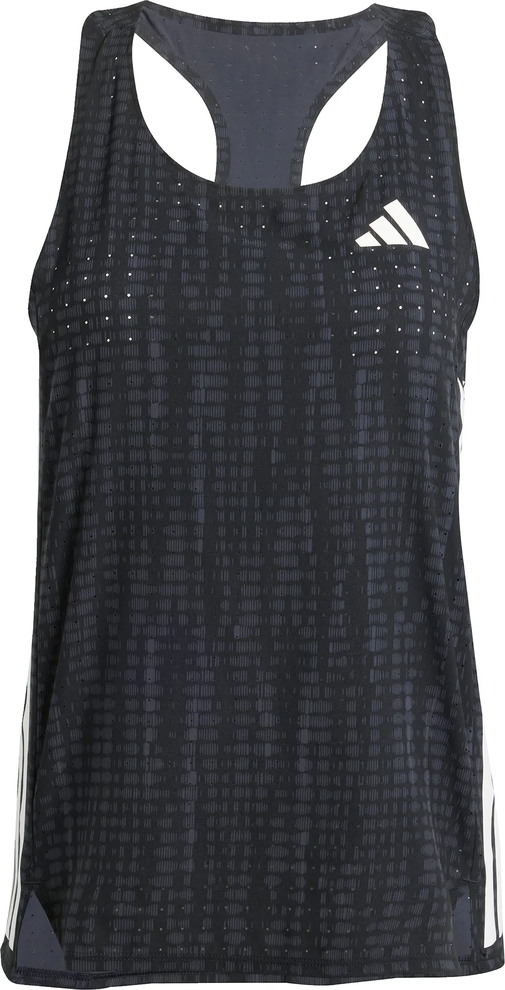 adidas Adizero Womens Running Vest Tank Top - Black