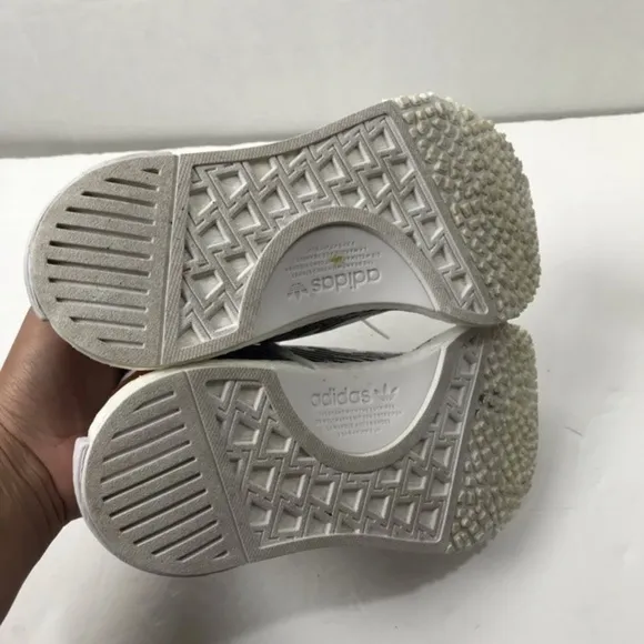 Adidas NMD Racer Whitaker Car Club Monaco Mens Running Shoes White size 5