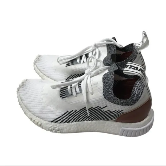 Adidas NMD Racer Whitaker Car Club Monaco Mens Running Shoes White size 5