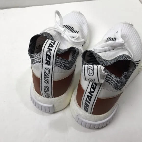 Adidas NMD Racer Whitaker Car Club Monaco Mens Running Shoes White size 5