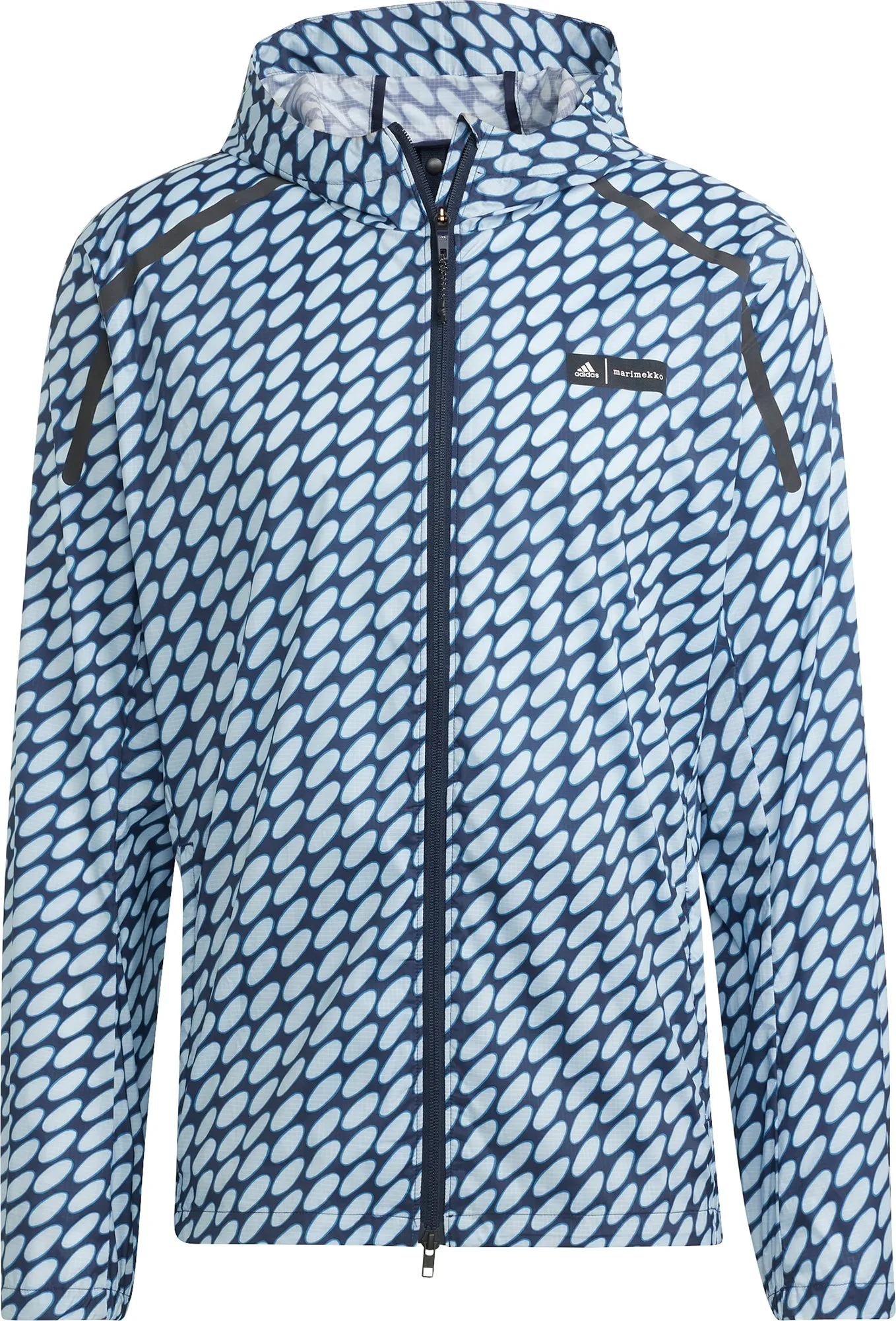 adidas X Marimekko Marathon Mens Running Jacket - Blue