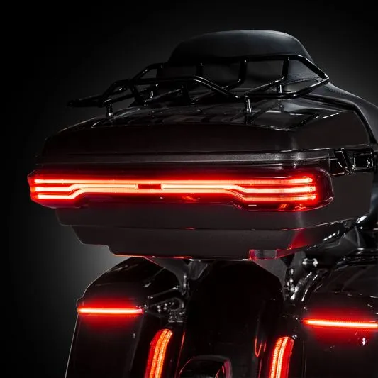Advanblack ''Reaper'' Smoke Tour Pack LED Running/Brake/Turn Signals Light