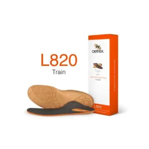 Aetrex L820 Men's Train Flat/Low Arch Orthotic