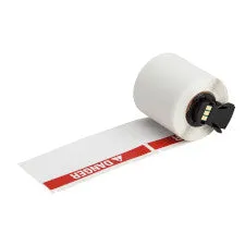 All Weather Permanent Adhesive Vinyl Labels for BMP61 M611 - 1.9" x 4", ANSI DANGER Header
