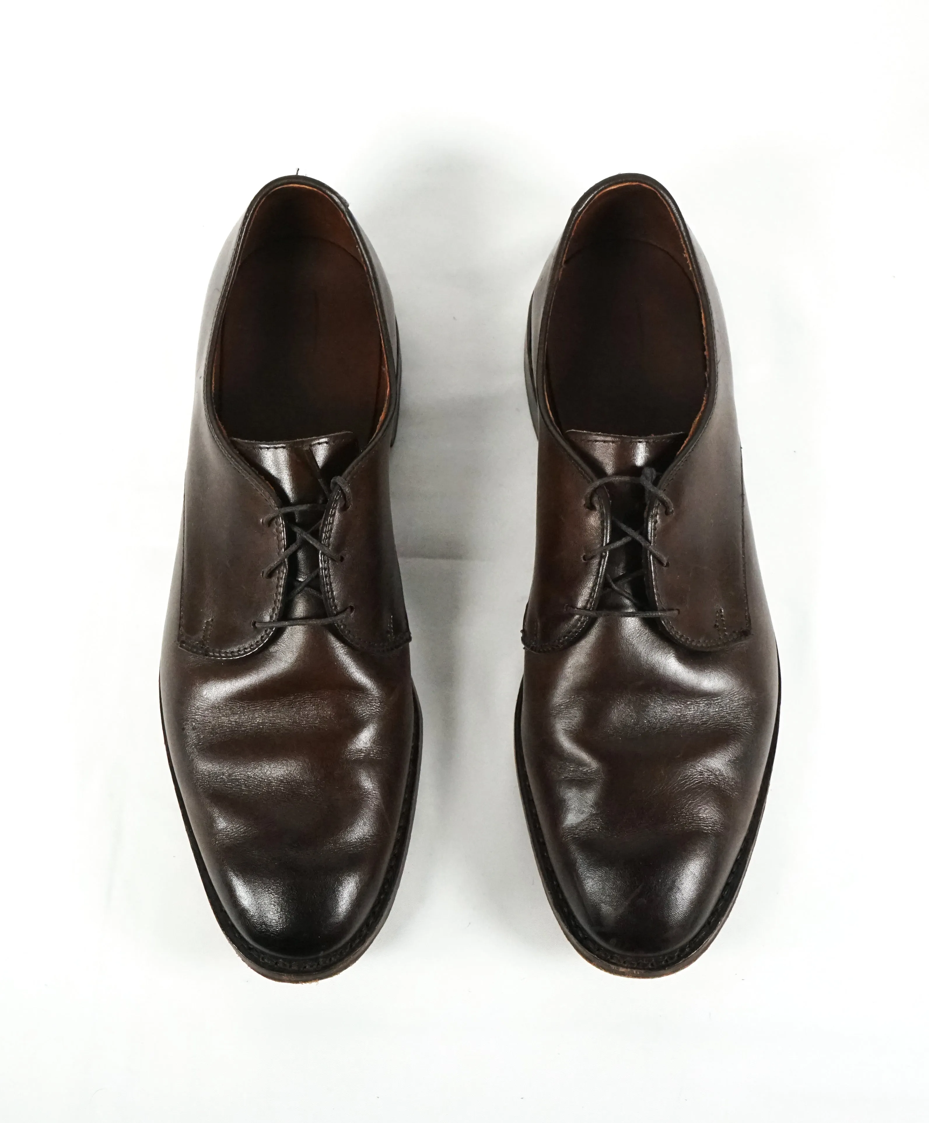 ALLEN EDMONDS - “Kenilworth” Brown Plain Vamp Oxfords - 10 D