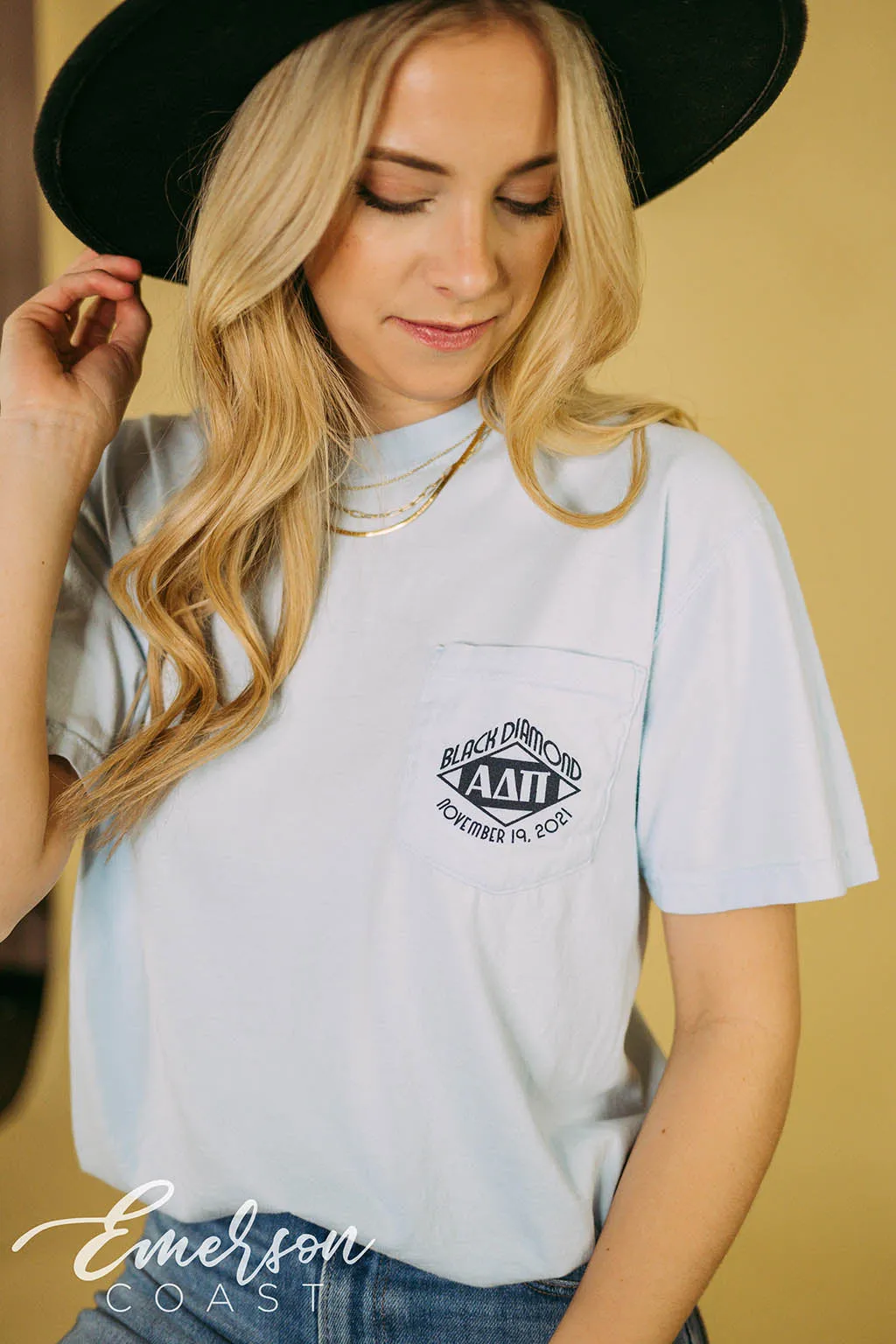 Alpha Delta Pi Black Diamond Formal T-shirt