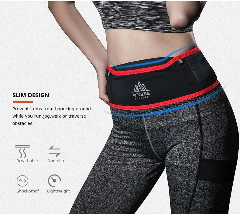 AONIJIE W938S Slim Running Waist Belt