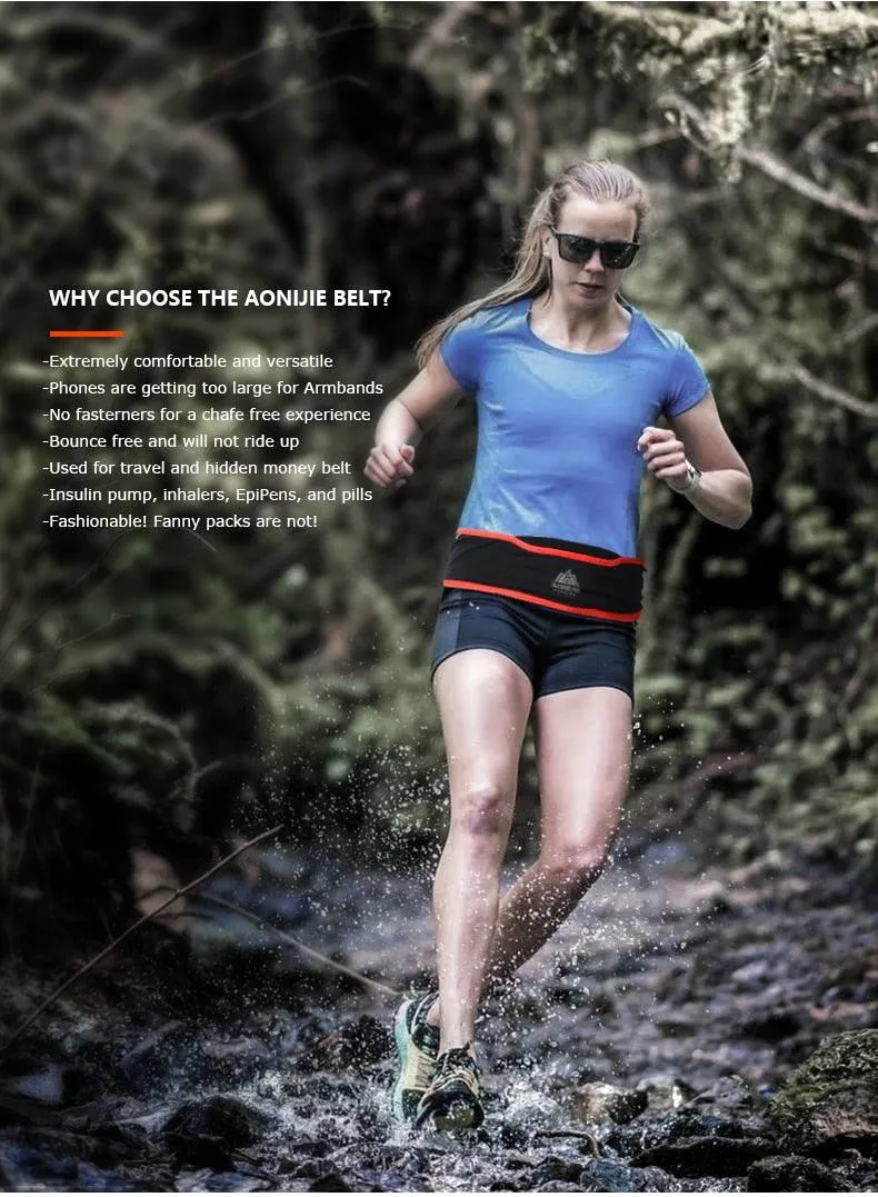 AONIJIE W938S Slim Running Waist Belt