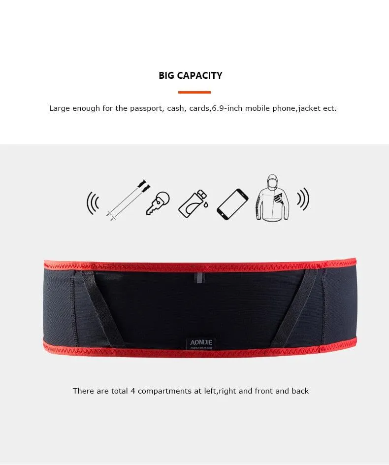 AONIJIE W938S Slim Running Waist Belt