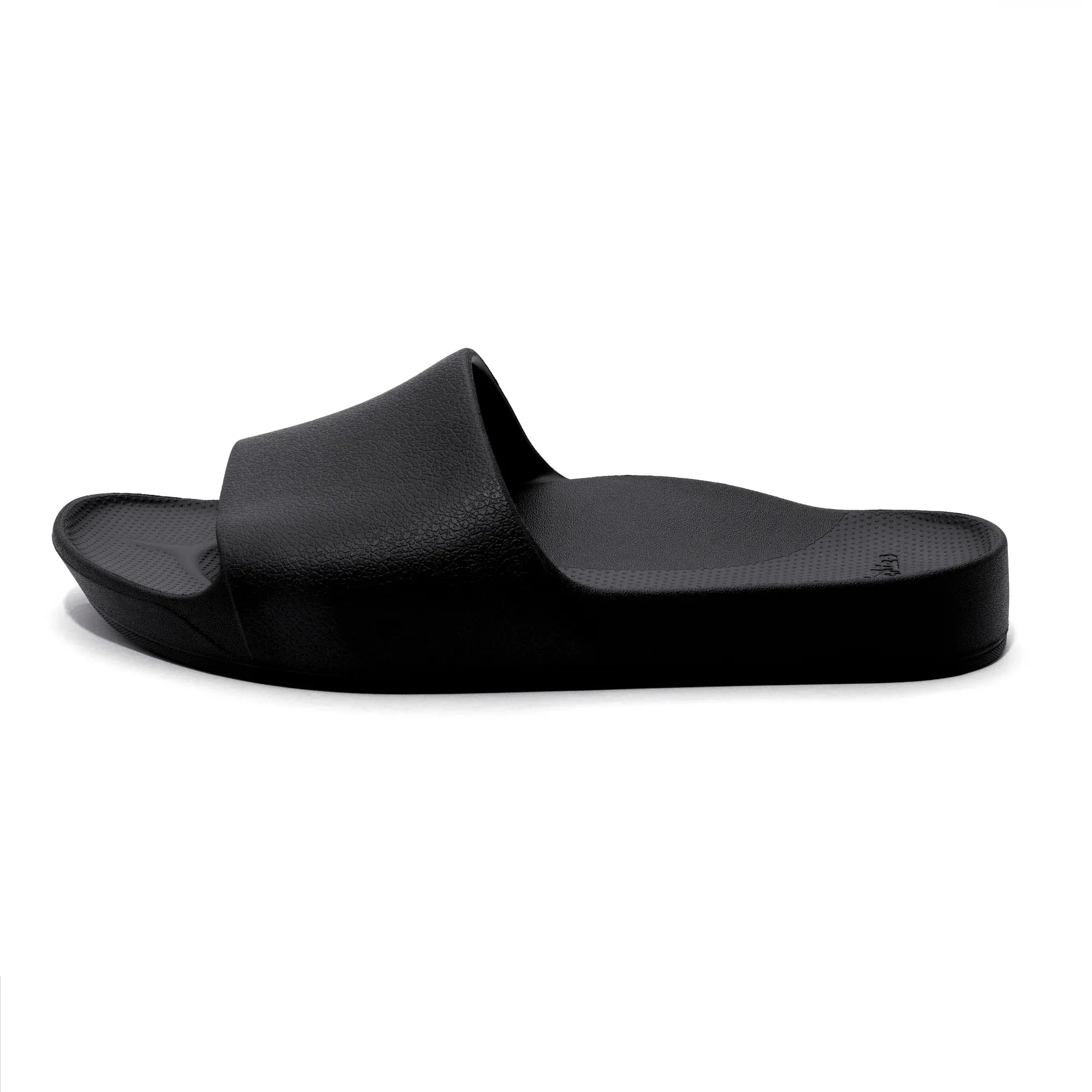 Arch support slides in black