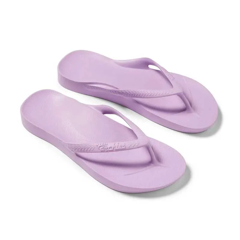 ARCH SUPPORT THONGS - LILAC