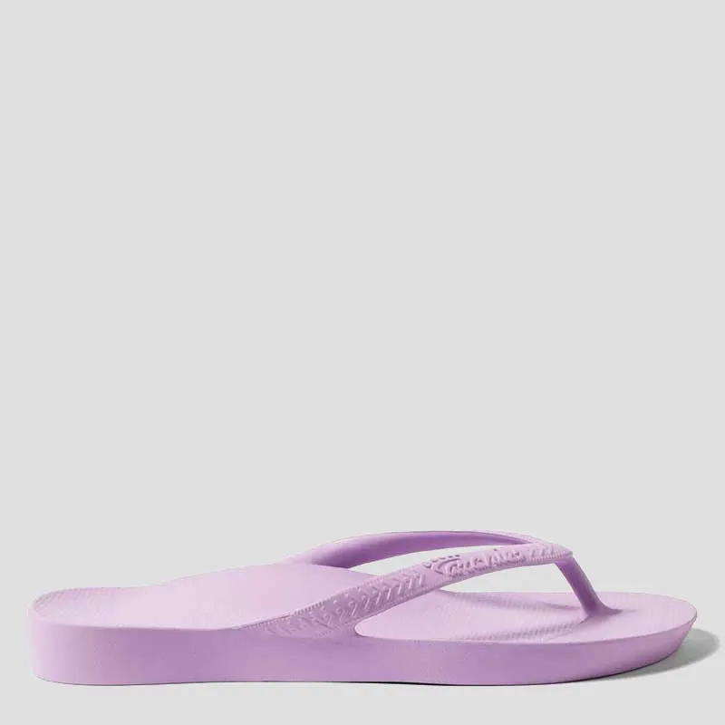 ARCH SUPPORT THONGS - LILAC