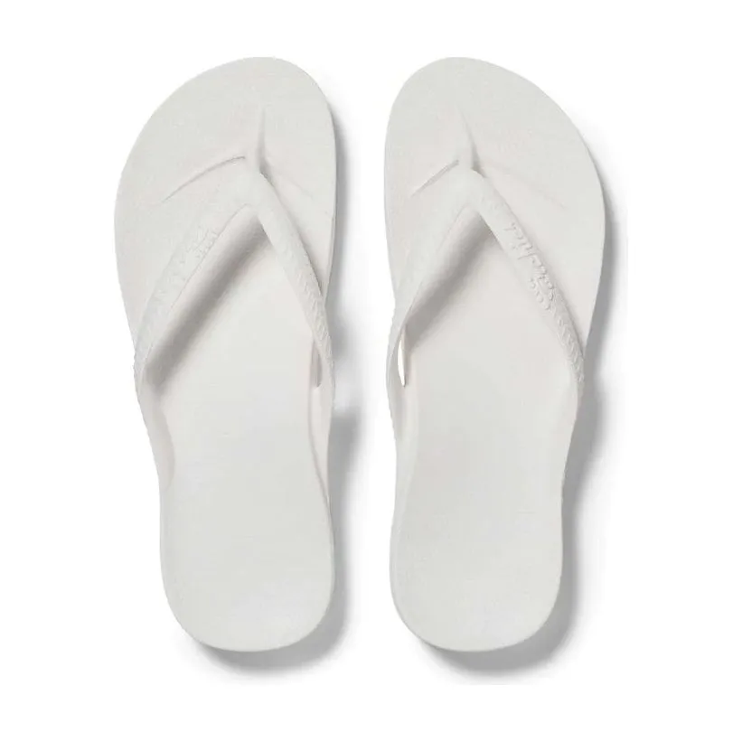 Archies Thongs White