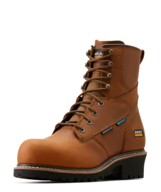 Ariat MNS Logger Shock Shield Waterproof Composite Toe Work Boot