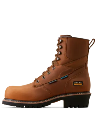 Ariat MNS Logger Shock Shield Waterproof Composite Toe Work Boot
