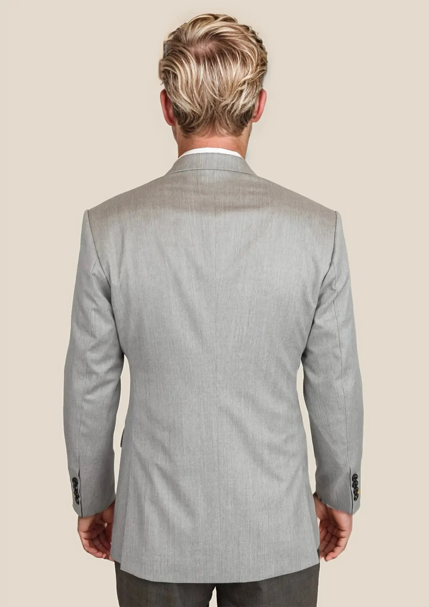 Astor Glacier Grey Twill Jacket
