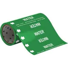 Brady WATER Roll Form Pipe Marker|Buy Online
