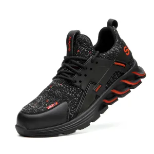Breathable Steel Toe Leather Safety Shoes