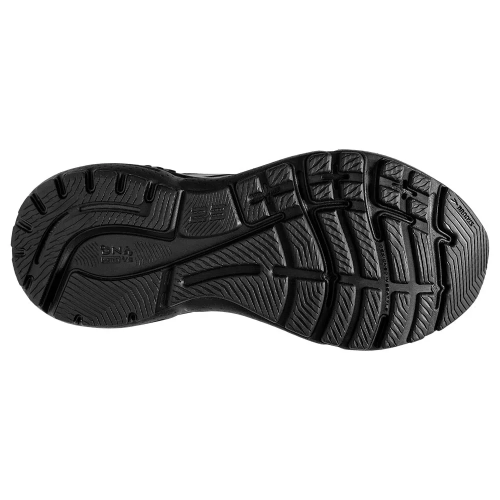 Brooks Adrenaline GTS 23 (Womens) - Black/Black/Ebony