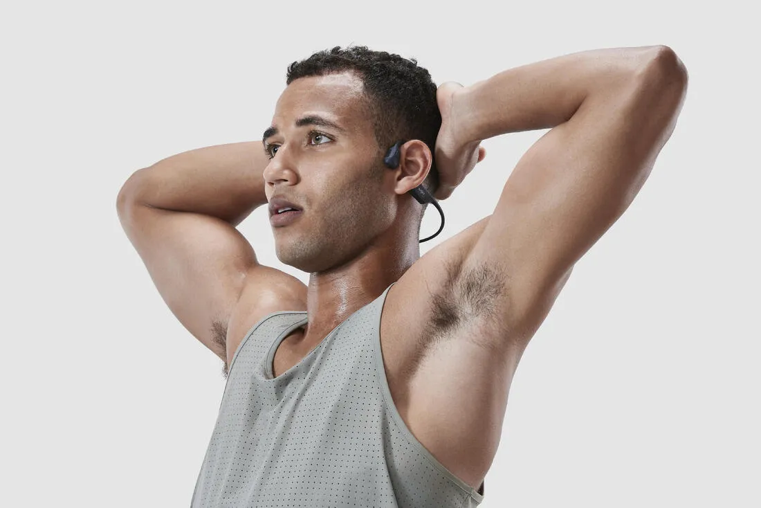 CASQUE SPORT CONDUCTION OSSEUSE - SHOKZ OPENRUN PRO NOIR