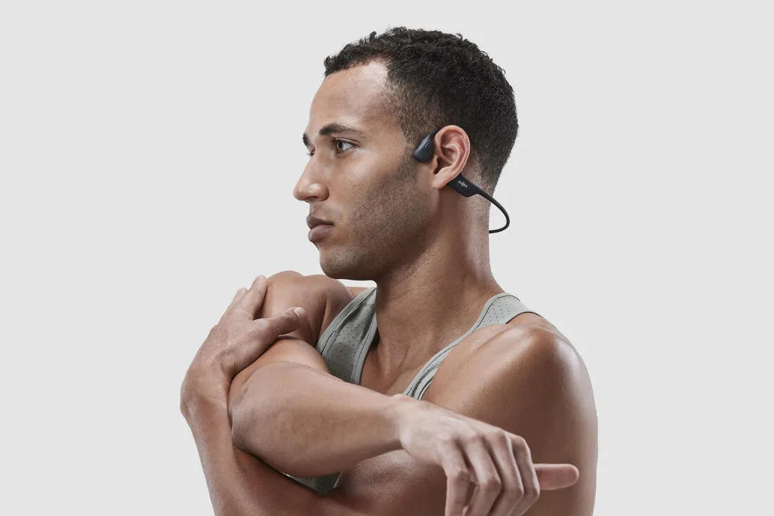 CASQUE SPORT CONDUCTION OSSEUSE - SHOKZ OPENRUN PRO NOIR