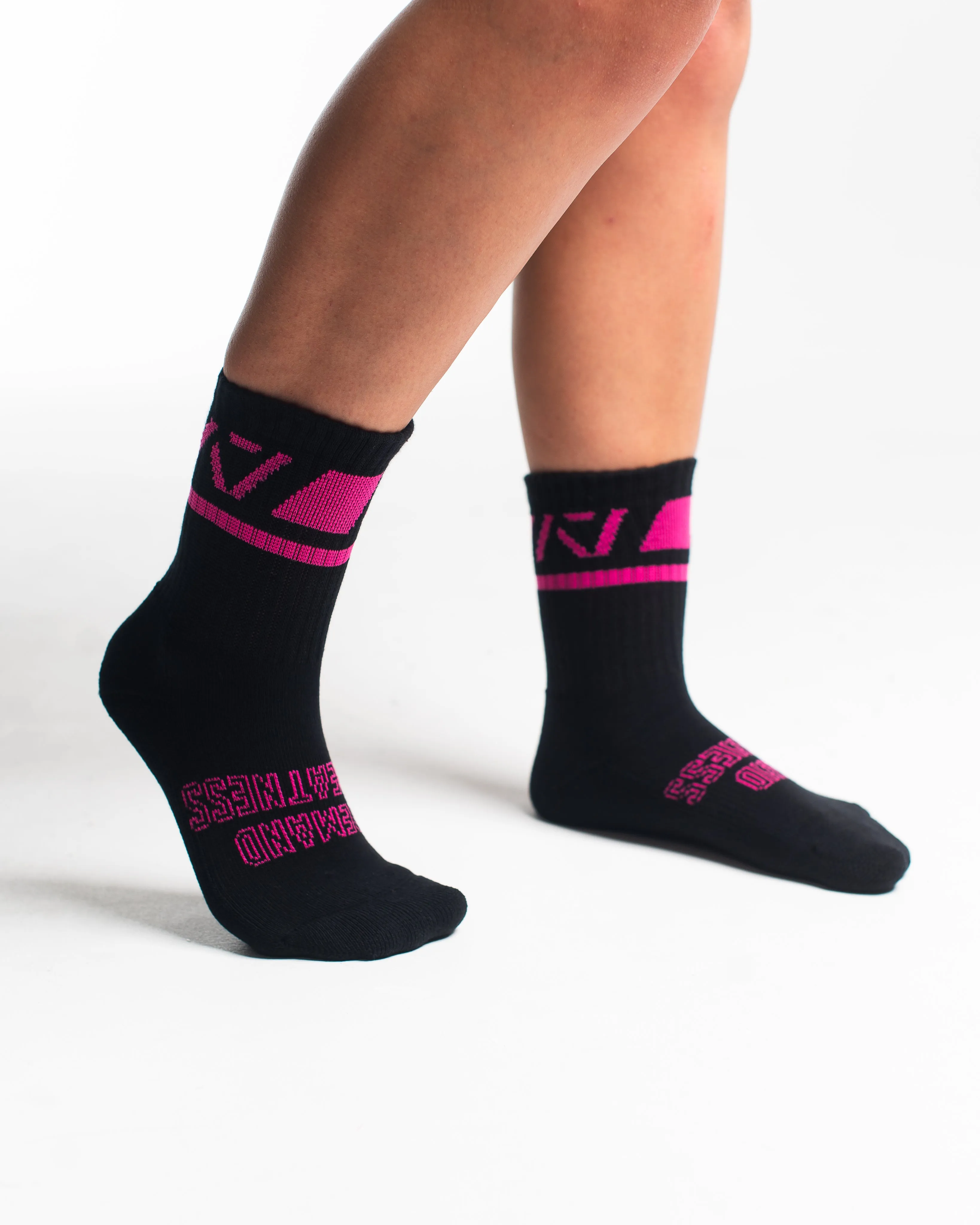 Crew Socks - Flamingo