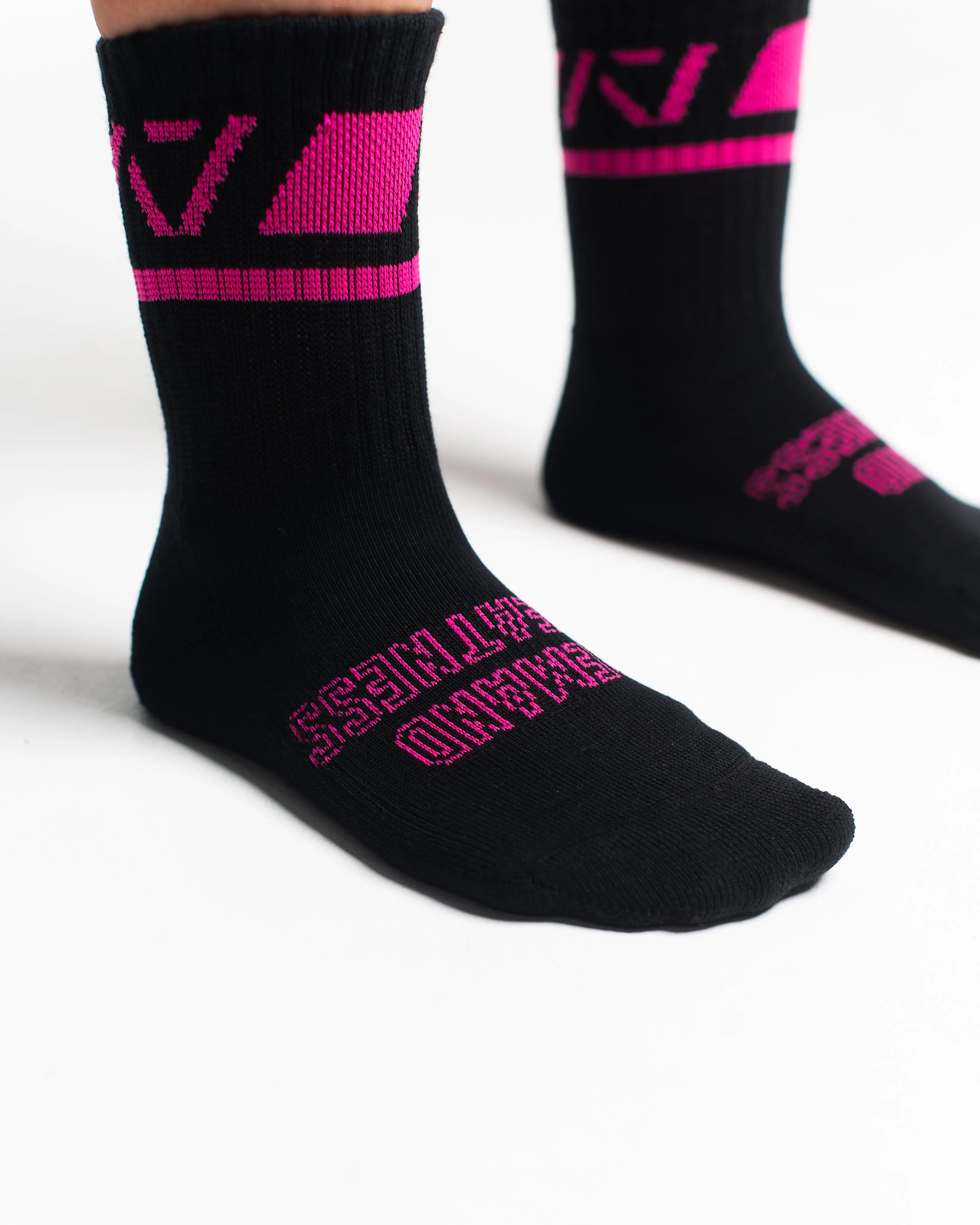 Crew Socks - Flamingo