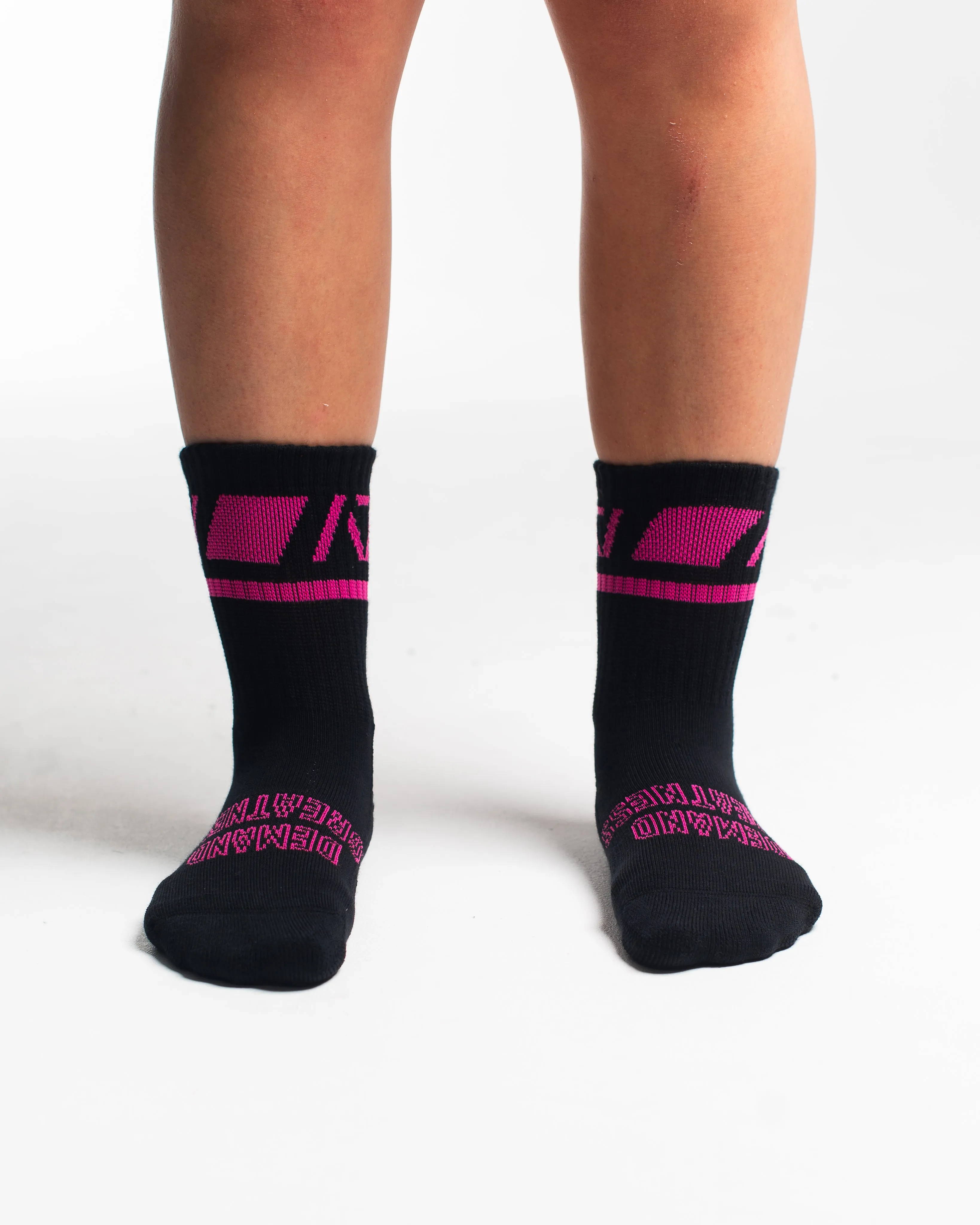Crew Socks - Flamingo