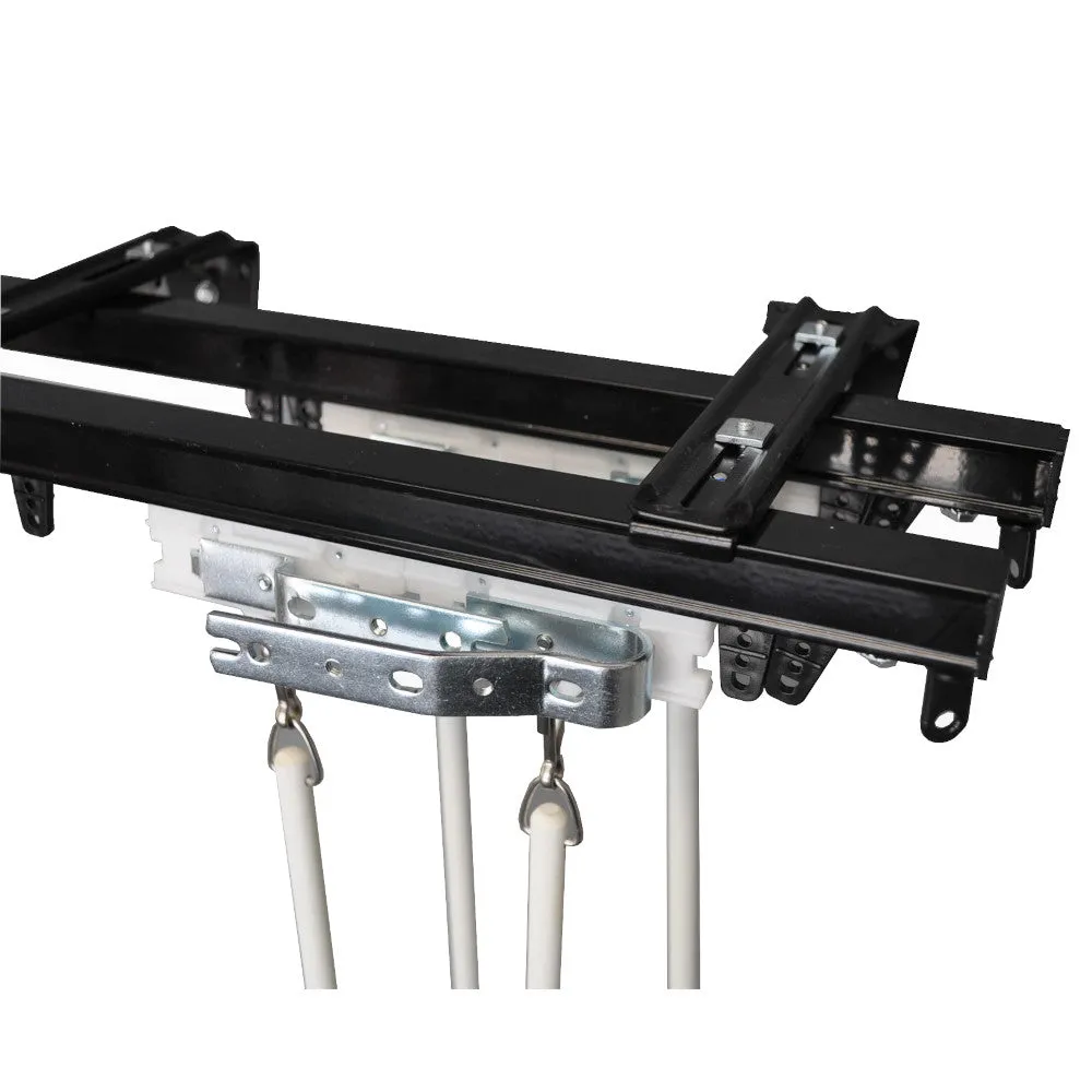 CS Baton Draw Double Curtain Track Set