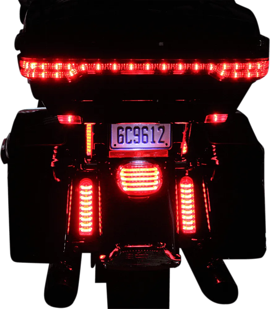 Custom Dynamics PB-FILL-R-C Probeam Fillerz Saddlebag LED Light - Red