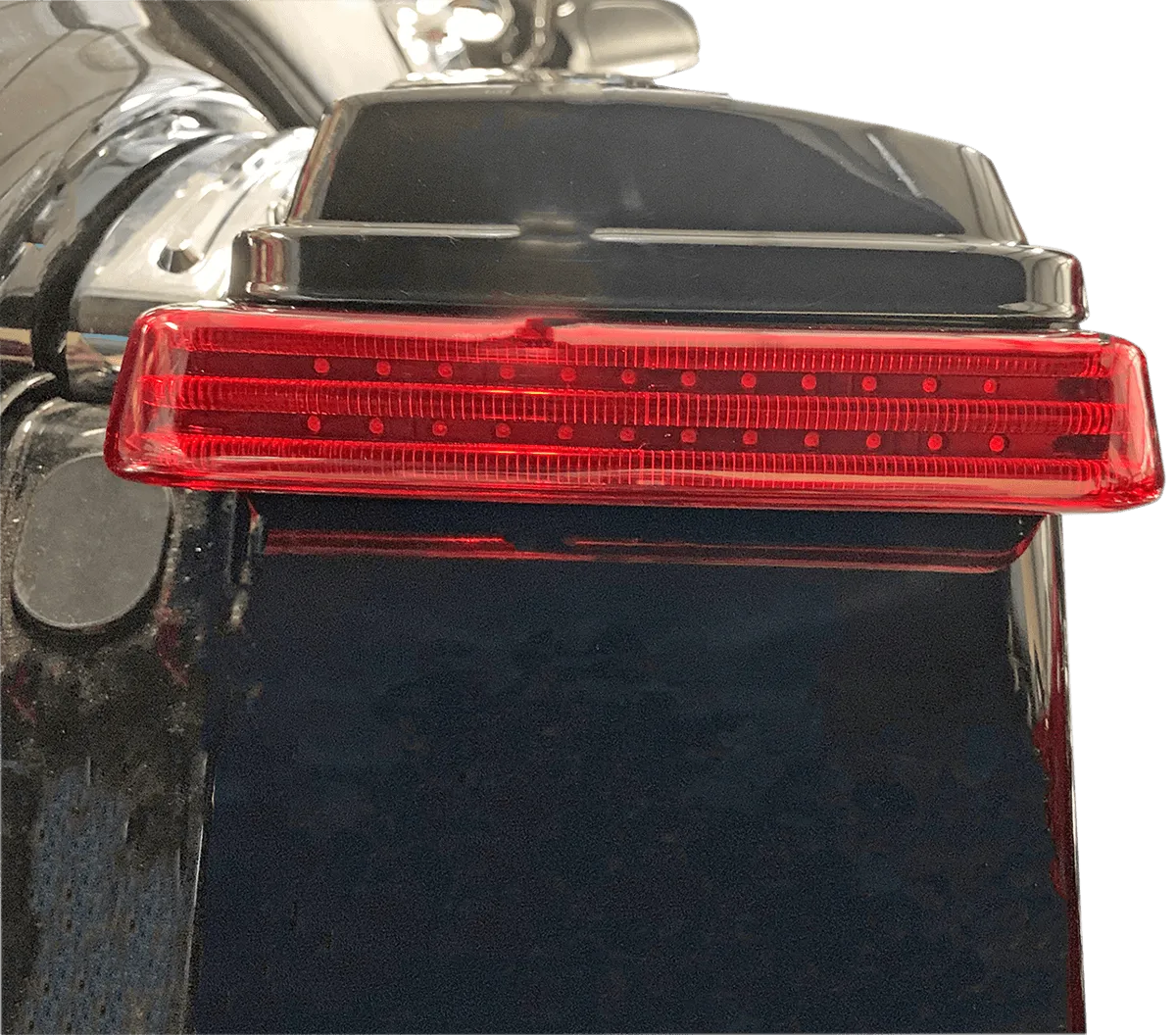 Custom Dynamics PB-SBSEQ-HD-BR Probeam Sequential LED Saddlebag Light - Gloss Black With Red Lens