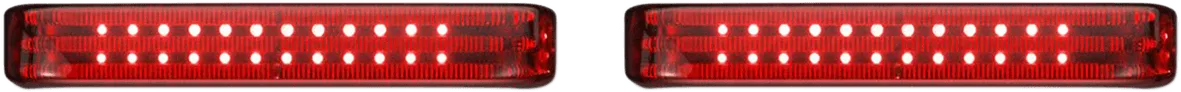 Custom Dynamics PB-SBSEQ-HD-CR Probeam Sequential LED Saddlebag Light - Chrome With Red Lens