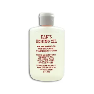 DAN'S WHETSTONE HONING OIL (3 OZ.)
