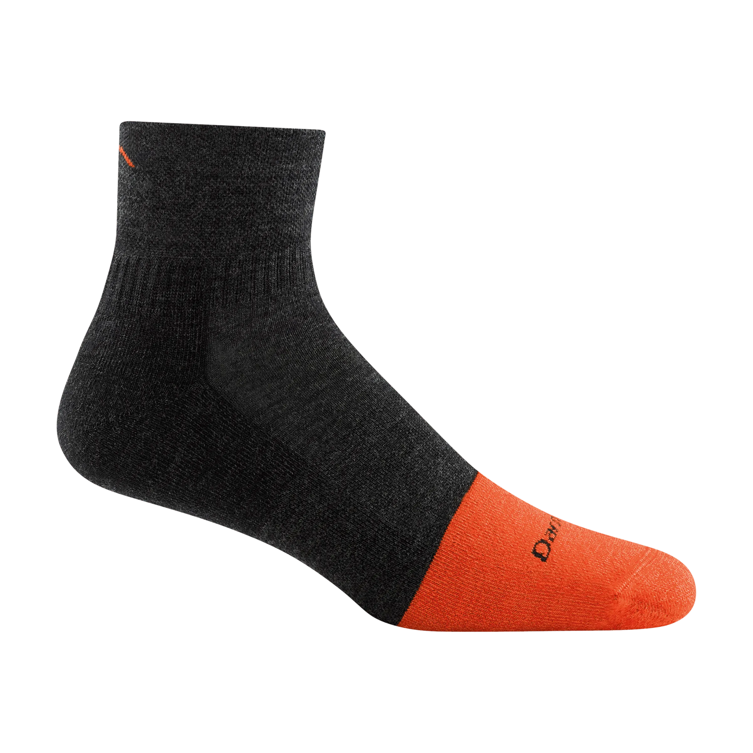 Darn Tough Mens Steely Quarter Midweight Work Socks