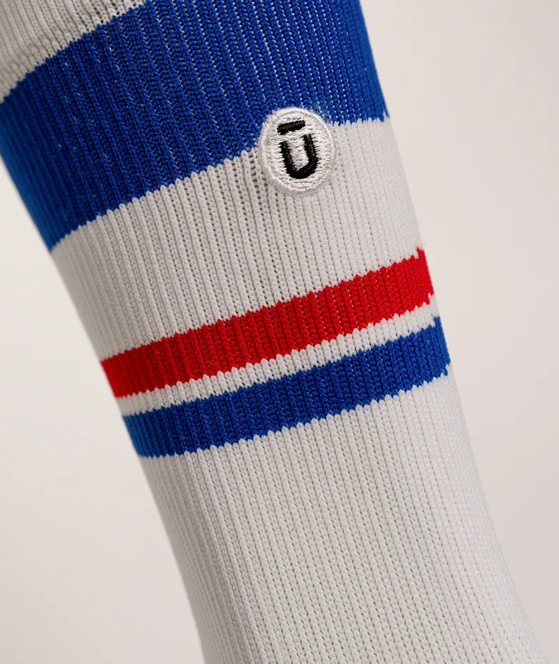 Dash Blue Crew Socks