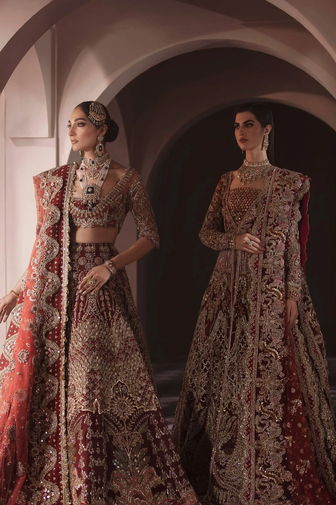 Designer Heavy Stone Work Bridal Lehenga Choli #BN903