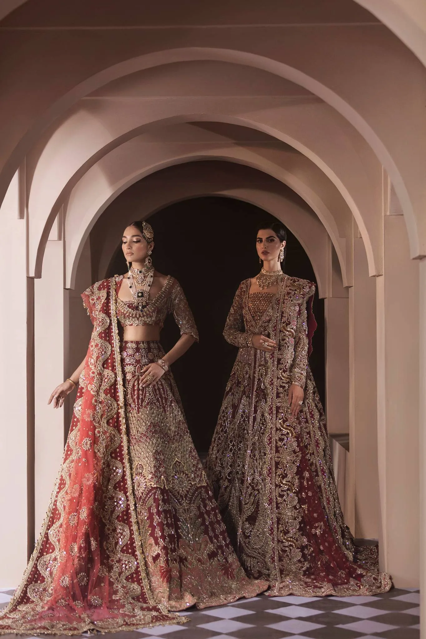 Designer Heavy Stone Work Bridal Lehenga Choli #BN903