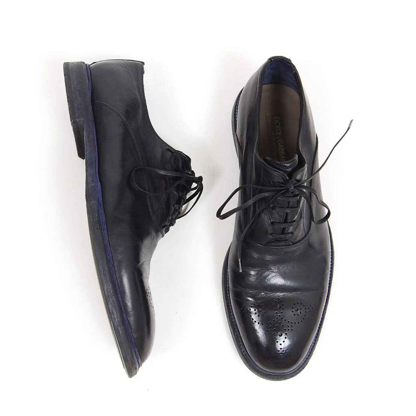 Dolce & Gabbana Leather Oxfords Size 11.5