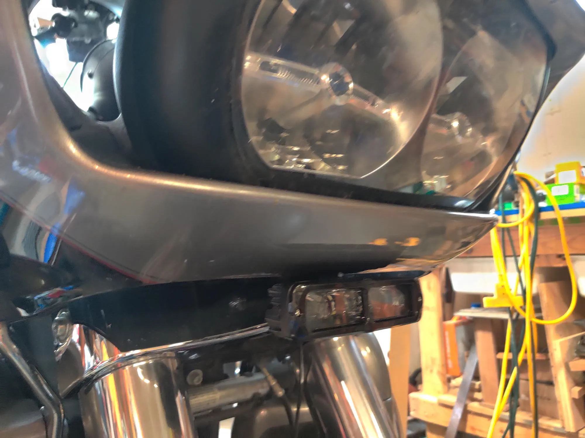 Eagle Lights 6" Generation II LED Projection Light Bar with Plug and Harness for 2015- Current Harley Davidson Road Glide Models