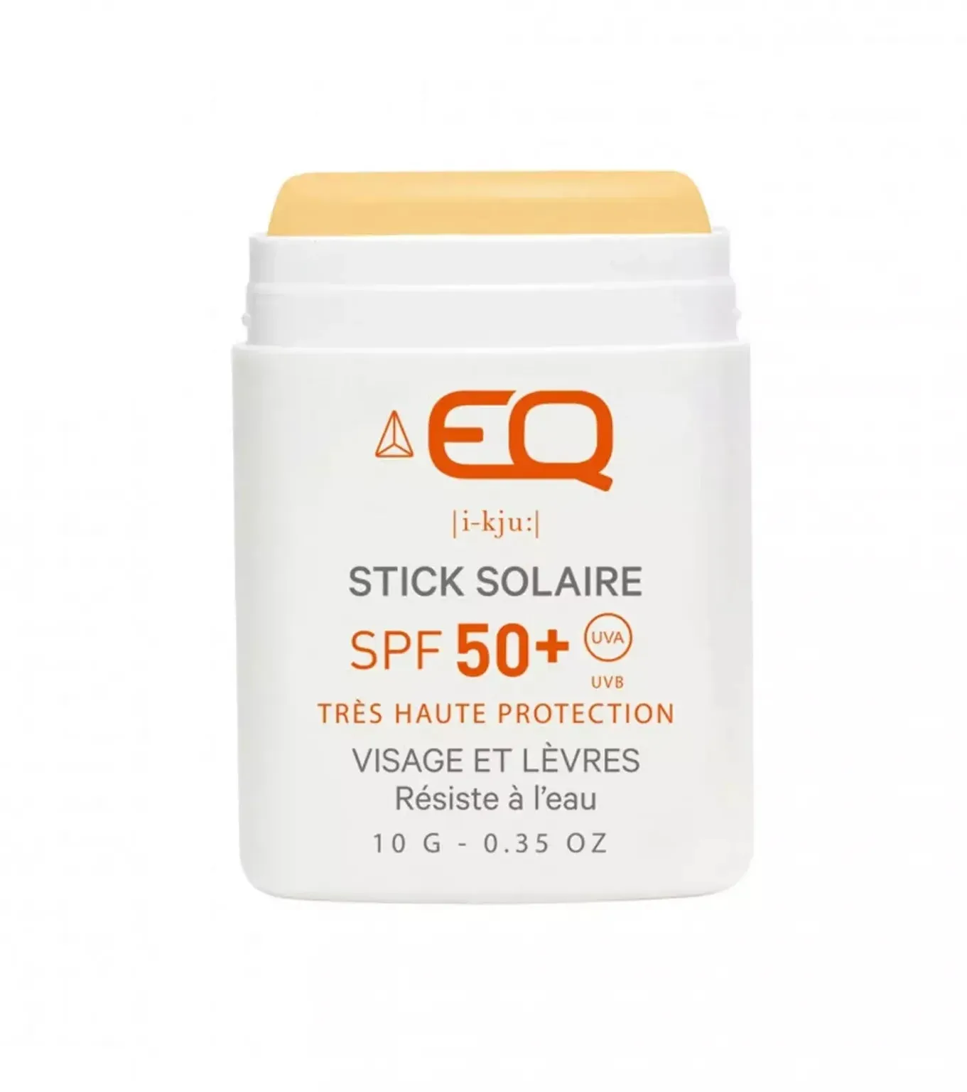 EQ - SPF 50  Sunscreen Stick - Yellow