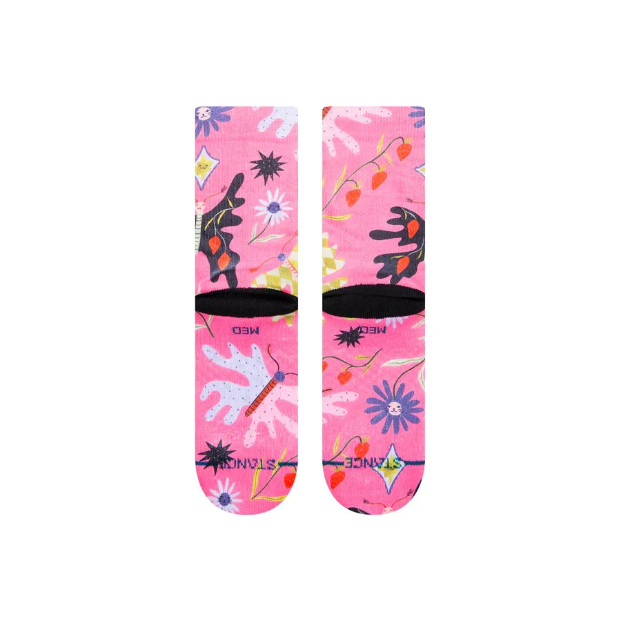 Estee Preda X Strawberry Patch Crew Socks