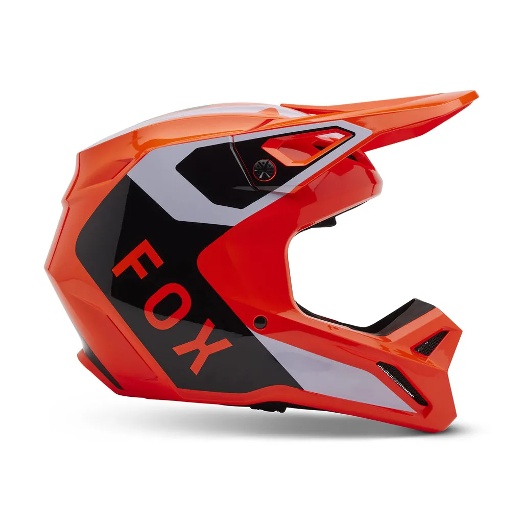 Fox - 2025 Youth V1 Orange Lean Helmet
