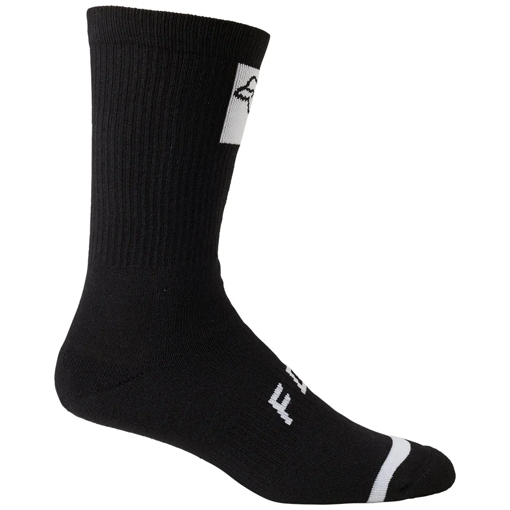 Fox - 8 Inch Defend Crew Socks [Black]