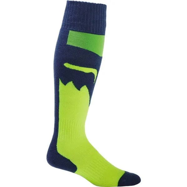 FOX YOUTH 180 FLORA SOCKS [BLUE/YELLOW]