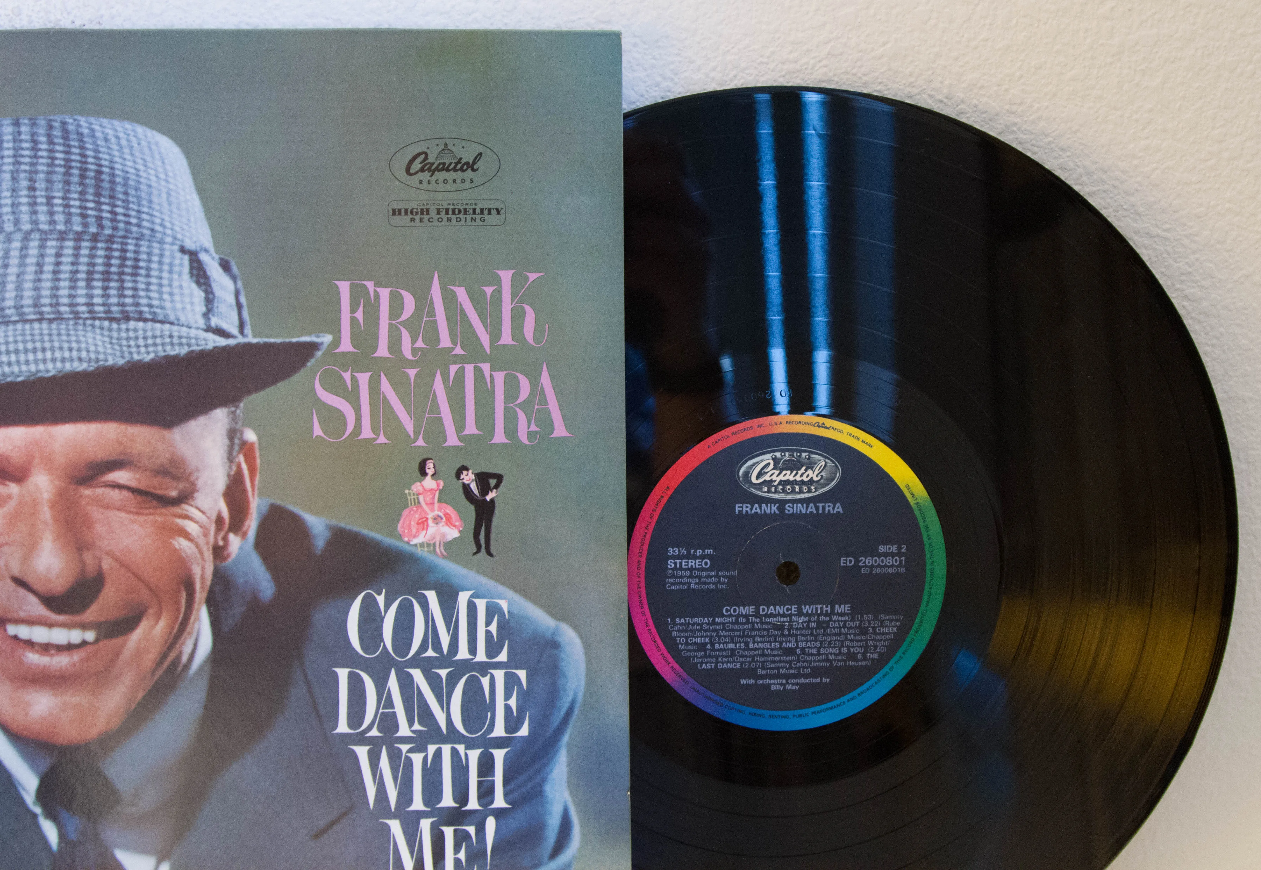 Frank Sinatra "Come Dance With Me!" Vinyl Record