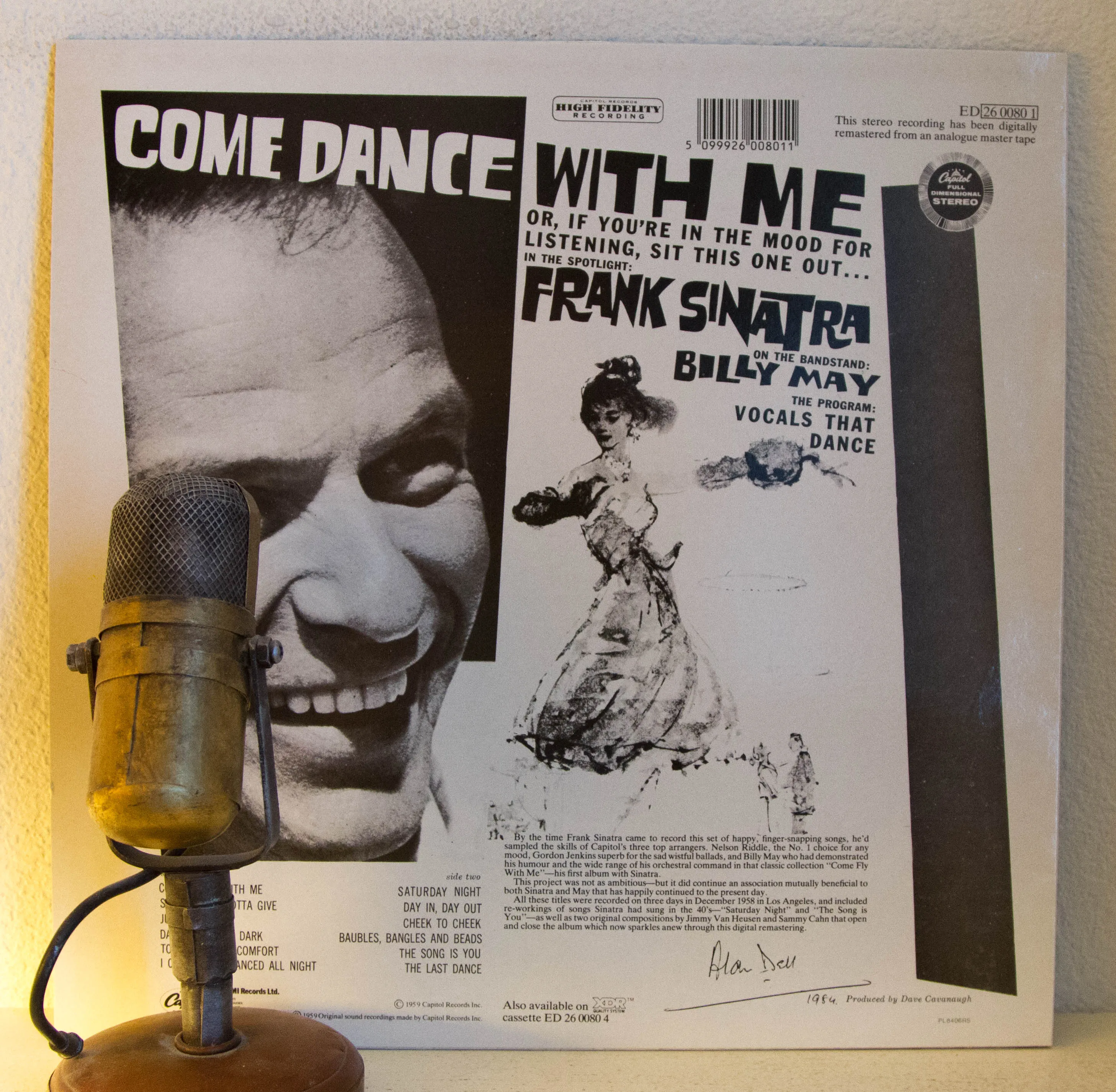 Frank Sinatra "Come Dance With Me!" Vinyl Record