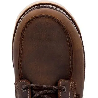 Georgia Men's Amp Lt Wedge 6" Comp Toe Waterproof Work Boot -Brown- GB00592