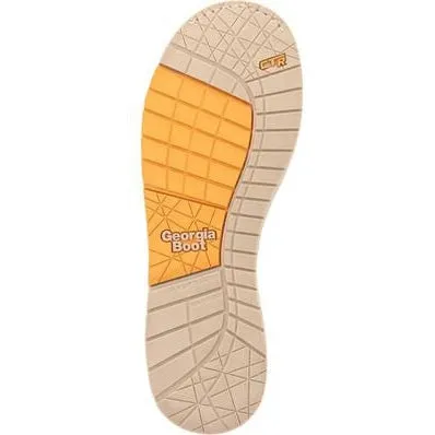 Georgia Men's Amp Lt Wedge 6" Comp Toe Waterproof Work Boot -Brown- GB00592