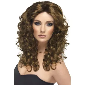 Glamour Wig - Brown, Long