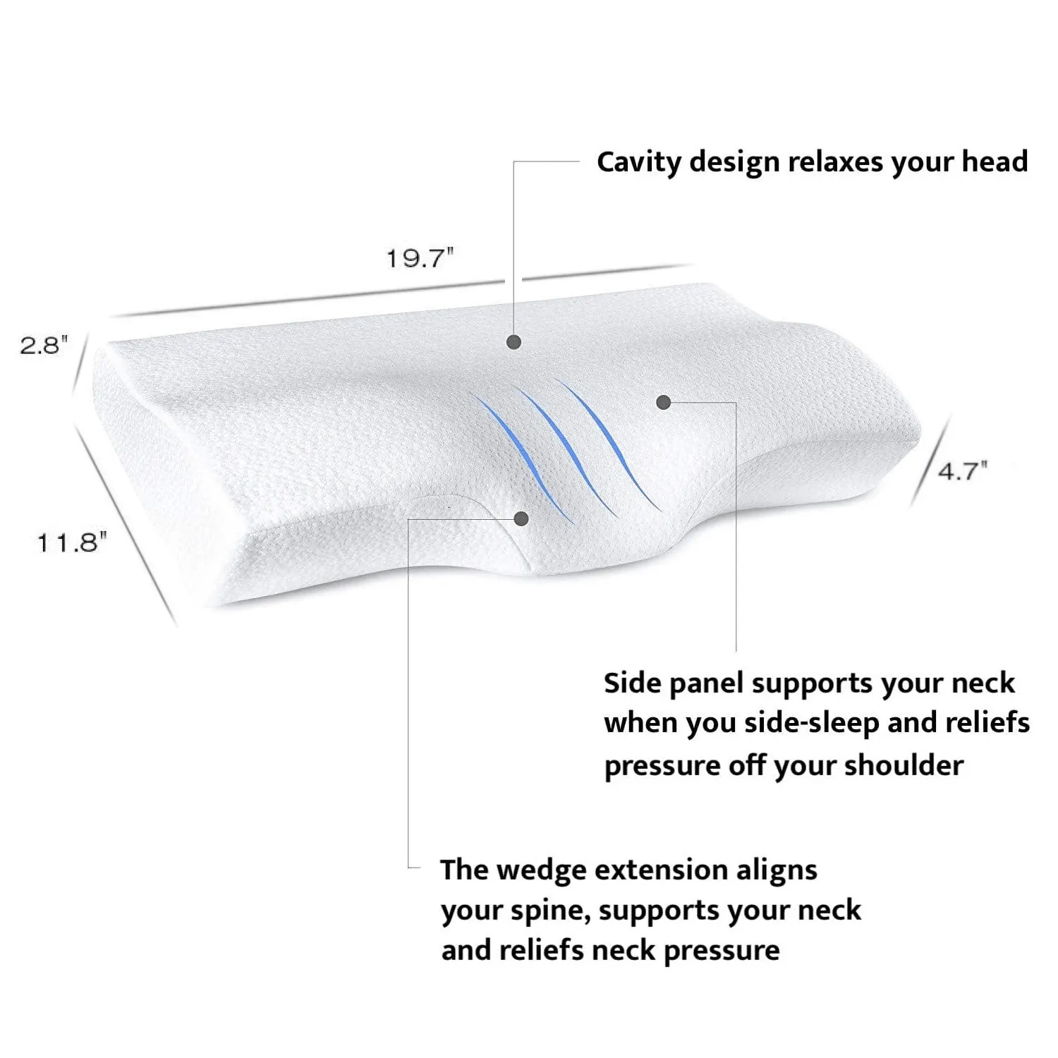 Healthy Sleep™ Orthopedic Pillow